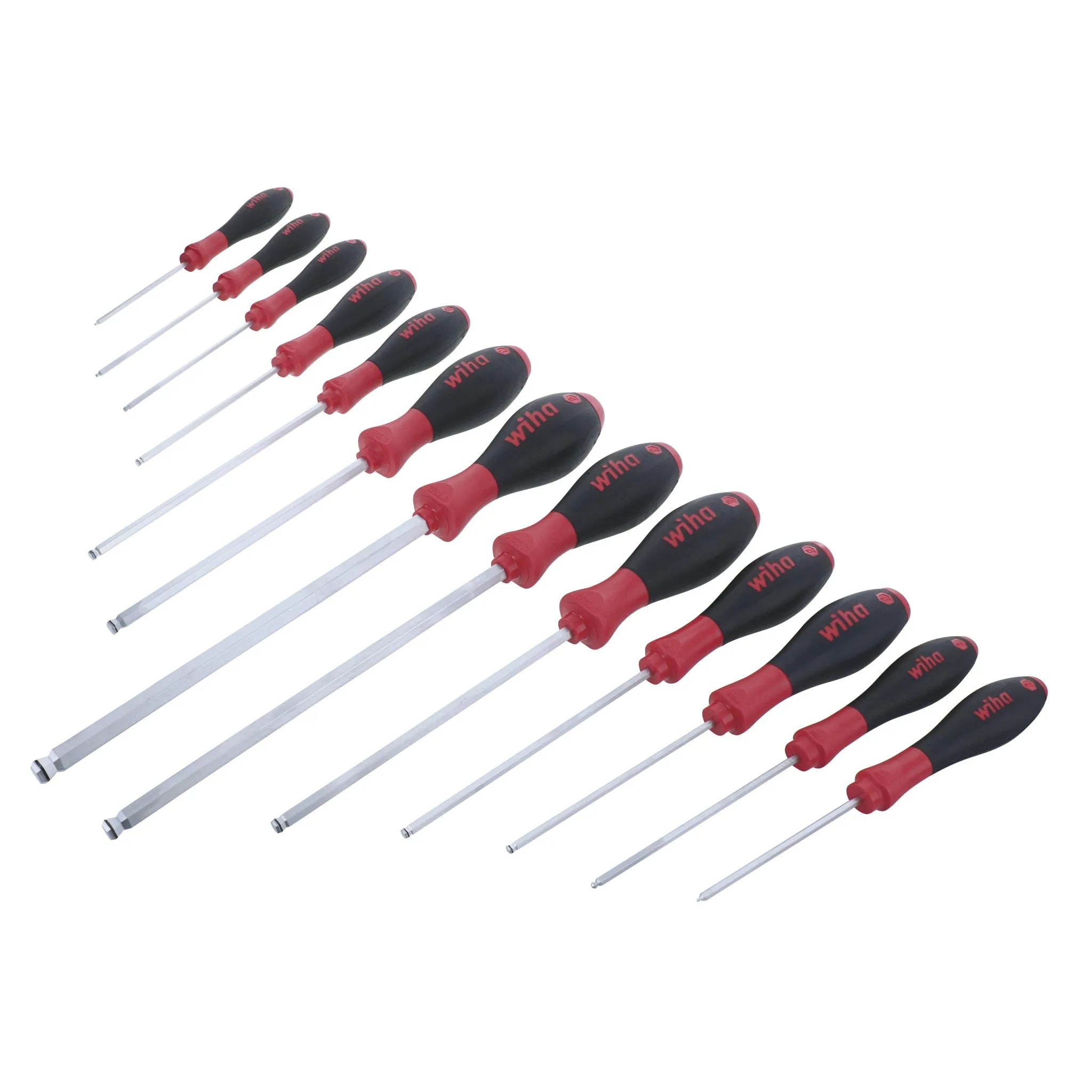 13 Piece SoftFinish MagicRing Ball End Screwdriver Set
