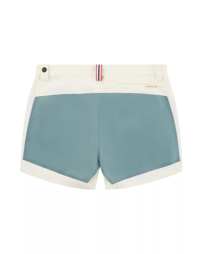 Amundsen 5Incher Field Shorts - OffWhite/Stormy Blue