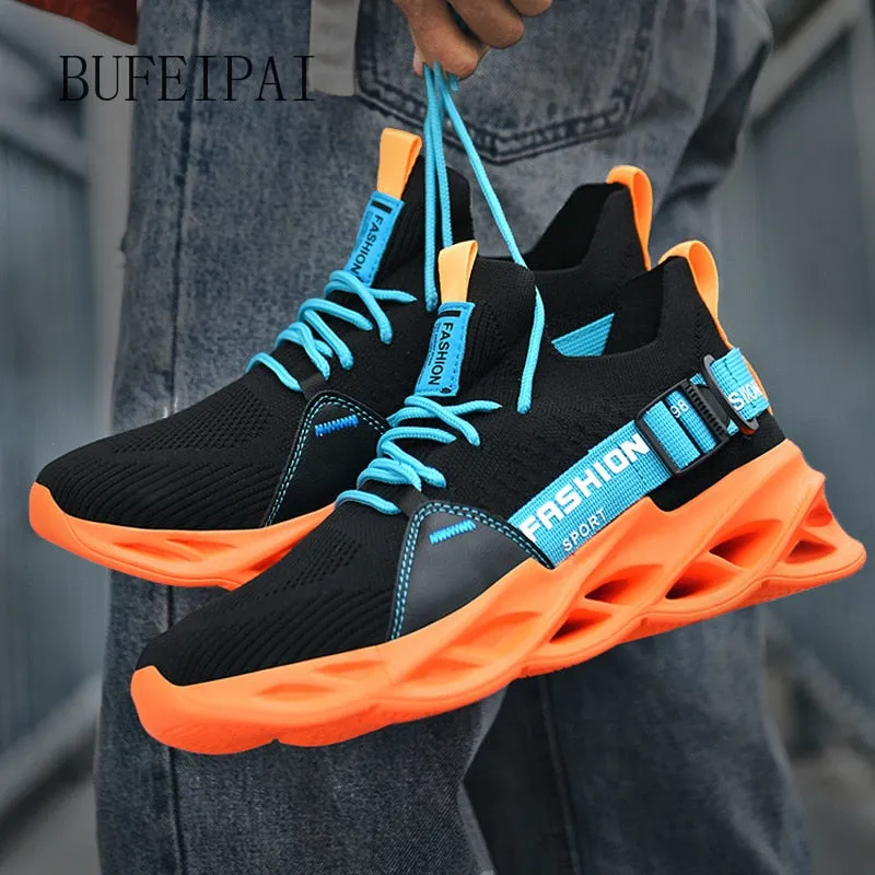 Breathable Running Shoes Men's Sports Shoes Large Size Comfortable Sneakers