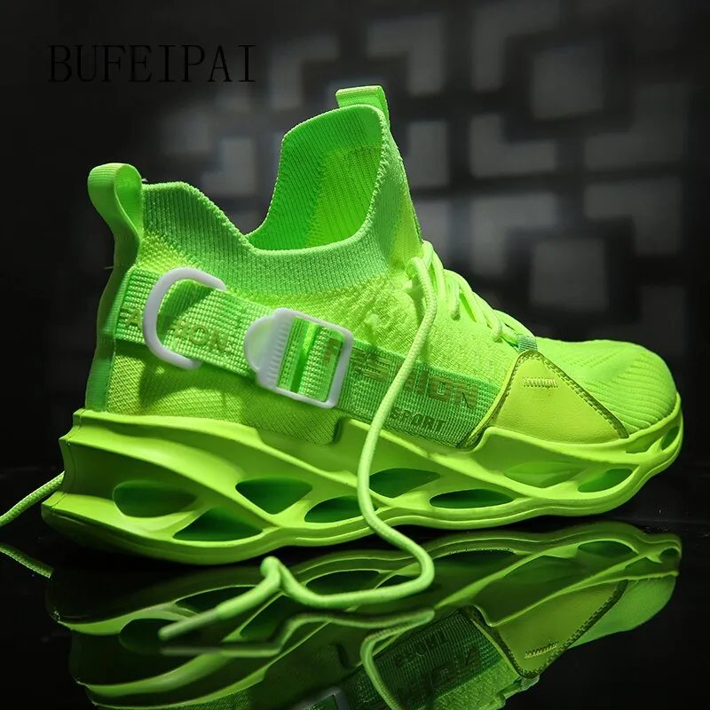 Breathable Running Shoes Men's Sports Shoes Large Size Comfortable Sneakers