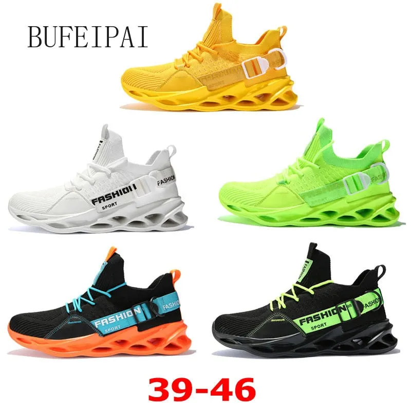Breathable Running Shoes Men's Sports Shoes Large Size Comfortable Sneakers