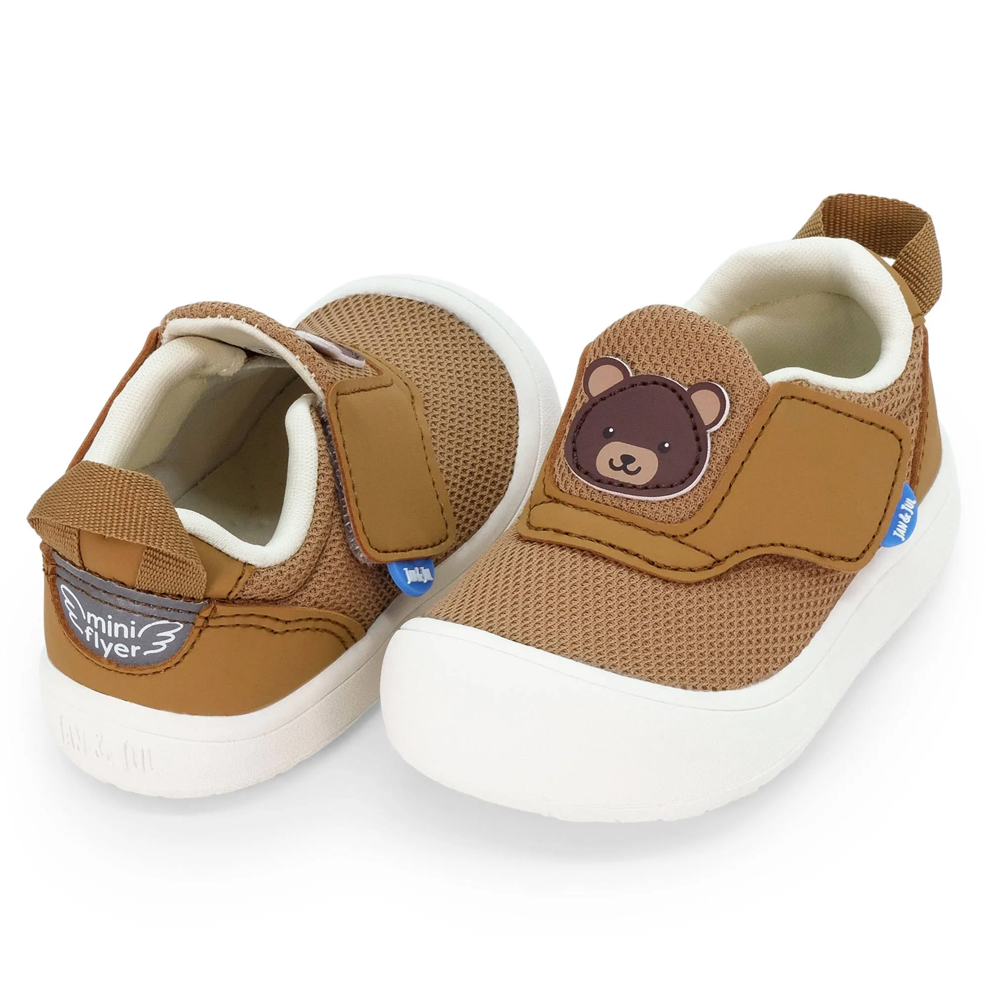 Brown Bear Mini-Flyer Toddler Sneakers