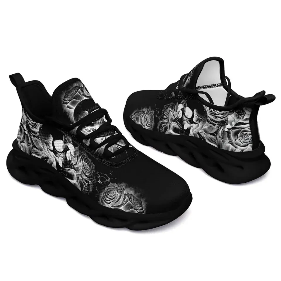Buy one Get One Personalized maxsoul Sneakers,Easter Skull Sneakers Men Shoe shoes comfortable