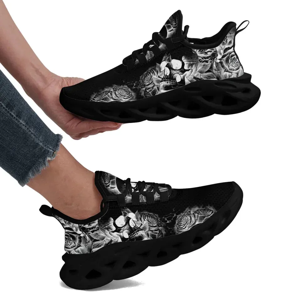 Buy one Get One Personalized maxsoul Sneakers,Easter Skull Sneakers Men Shoe shoes comfortable