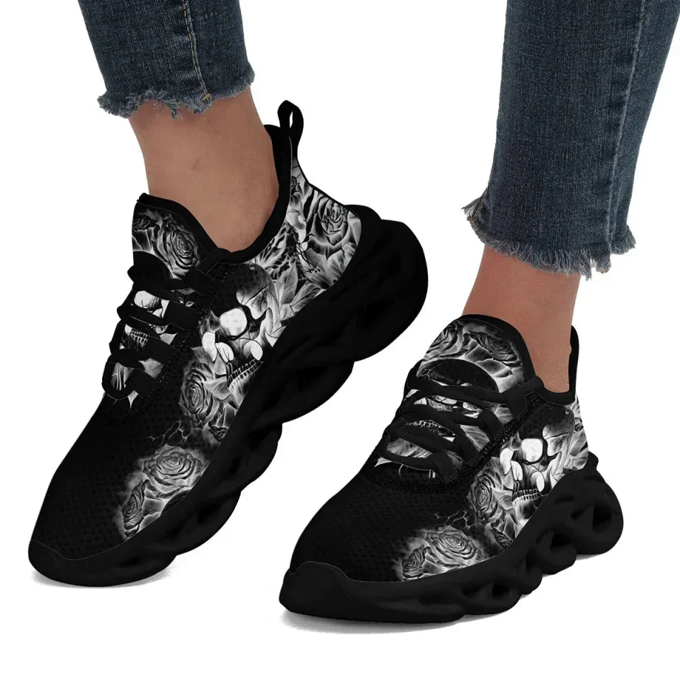 Buy one Get One Personalized maxsoul Sneakers,Easter Skull Sneakers Men Shoe shoes comfortable