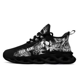 Buy one Get One Personalized maxsoul Sneakers,Easter Skull Sneakers Men Shoe shoes comfortable