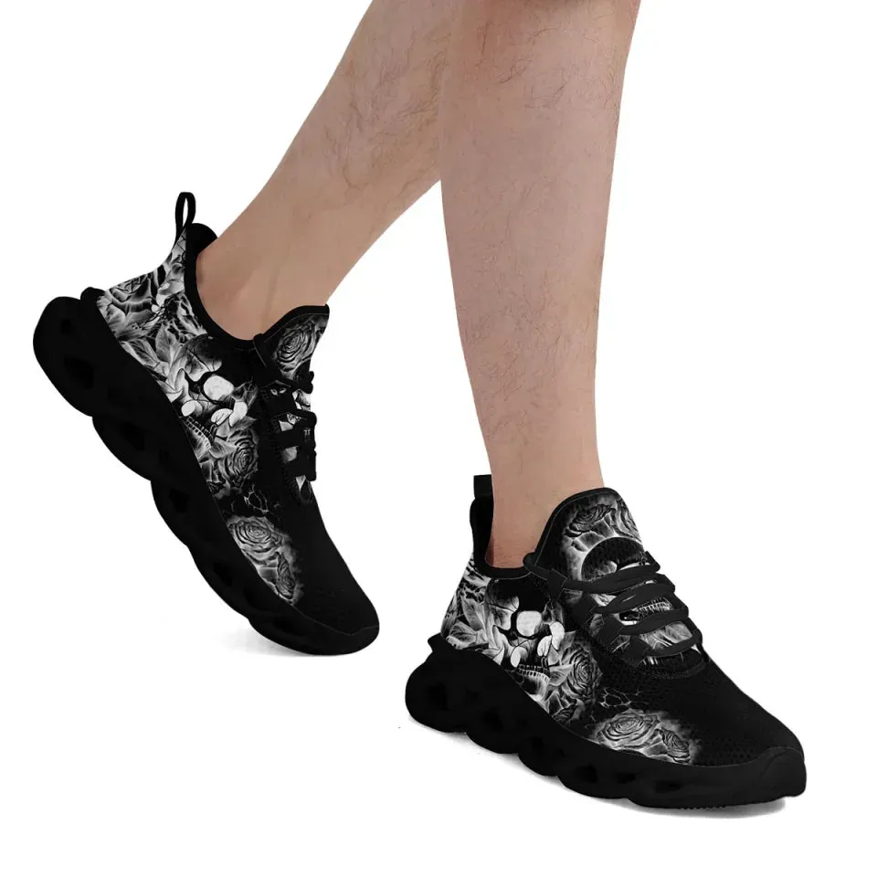Buy one Get One Personalized maxsoul Sneakers,Easter Skull Sneakers Men Shoe shoes comfortable
