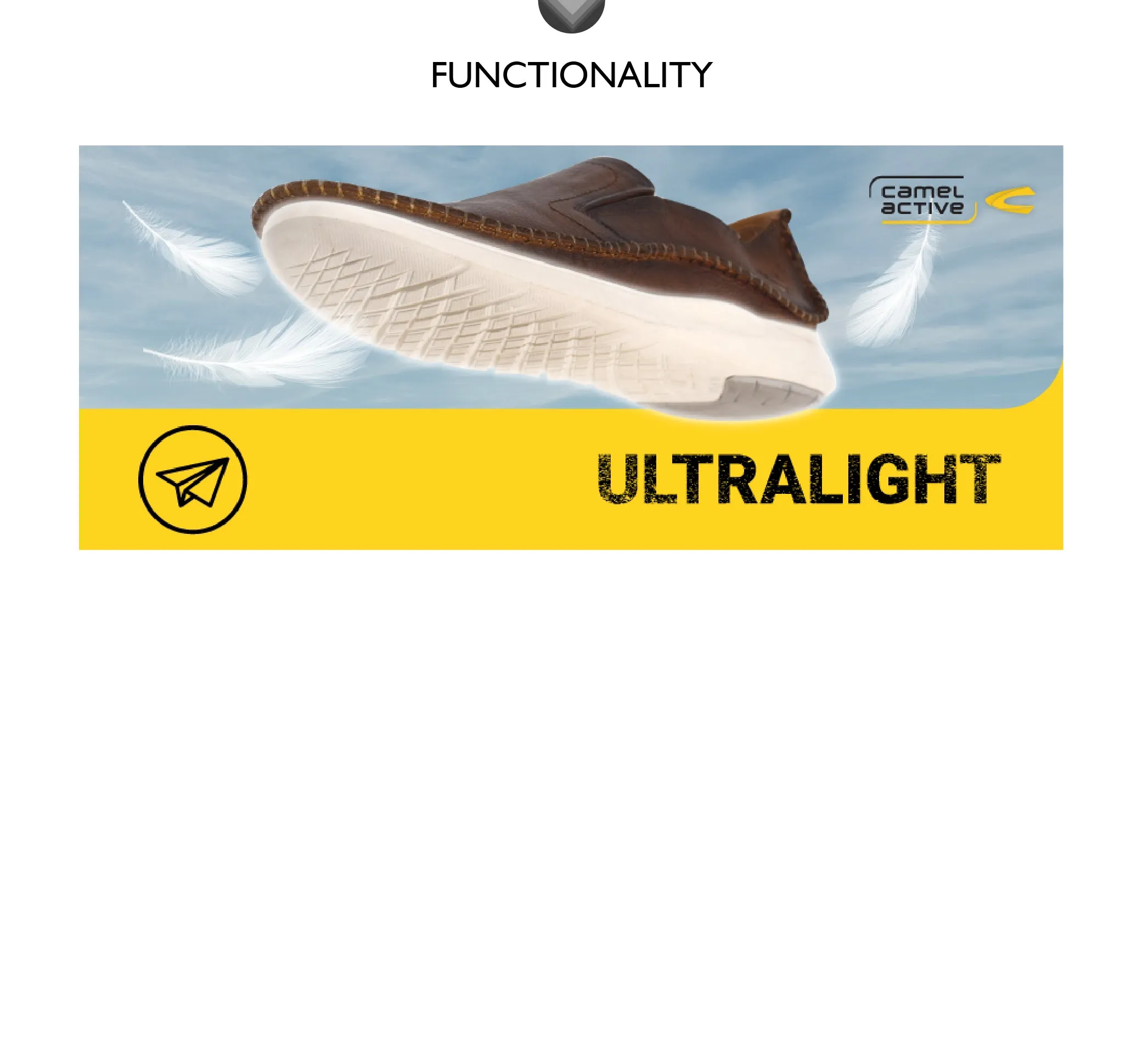 C by camel active Microfiber Easy Slip On Sandals Men White ARDIE-892404-YK1SVC-0