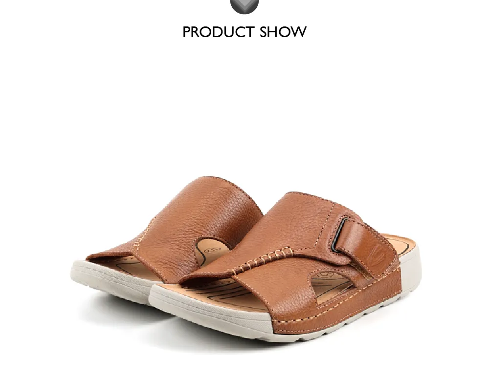 camel active Slip On Sandals Men CENTRO-892402-ES1SV-8-Tan