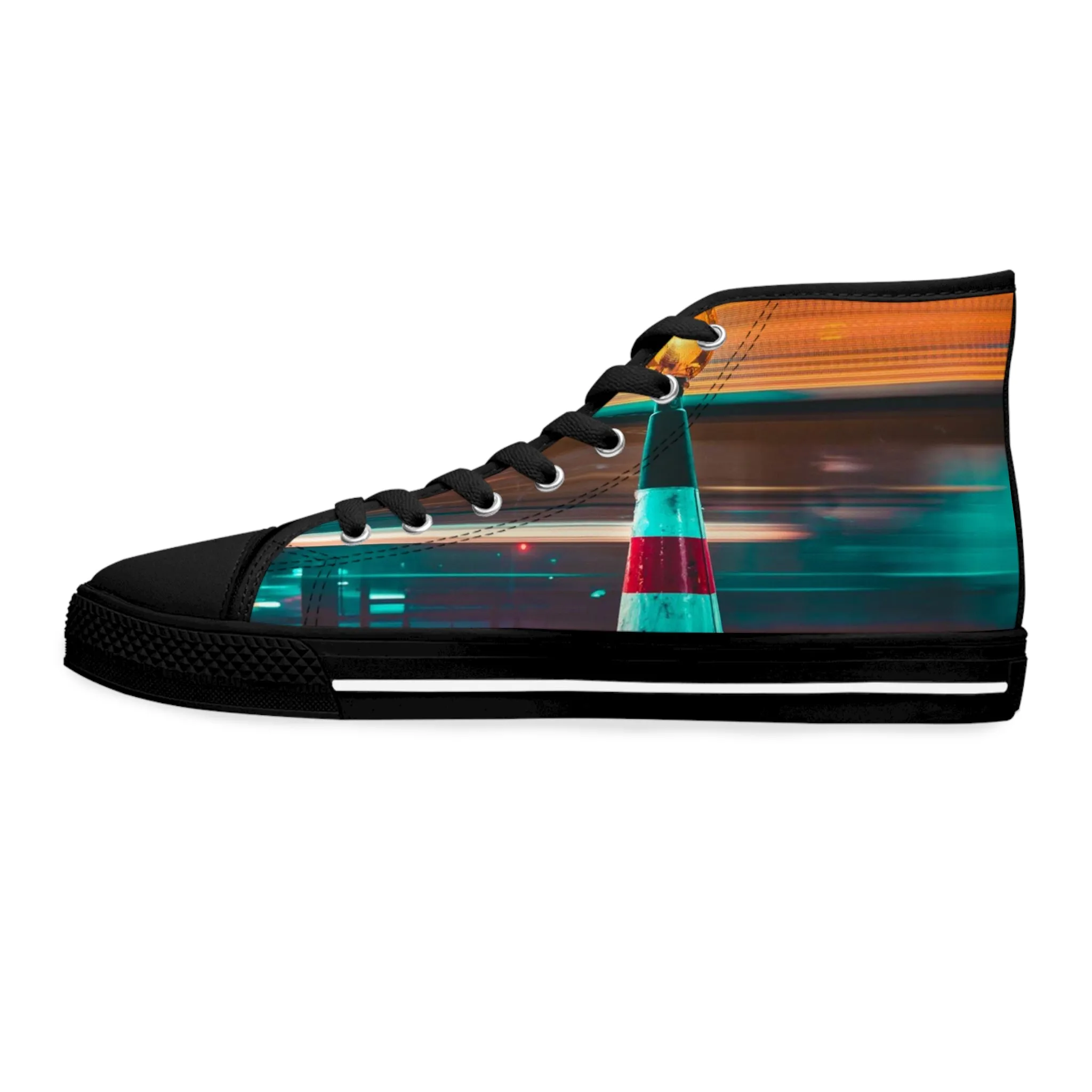 CAUTION -Women's High Top Sneakers
