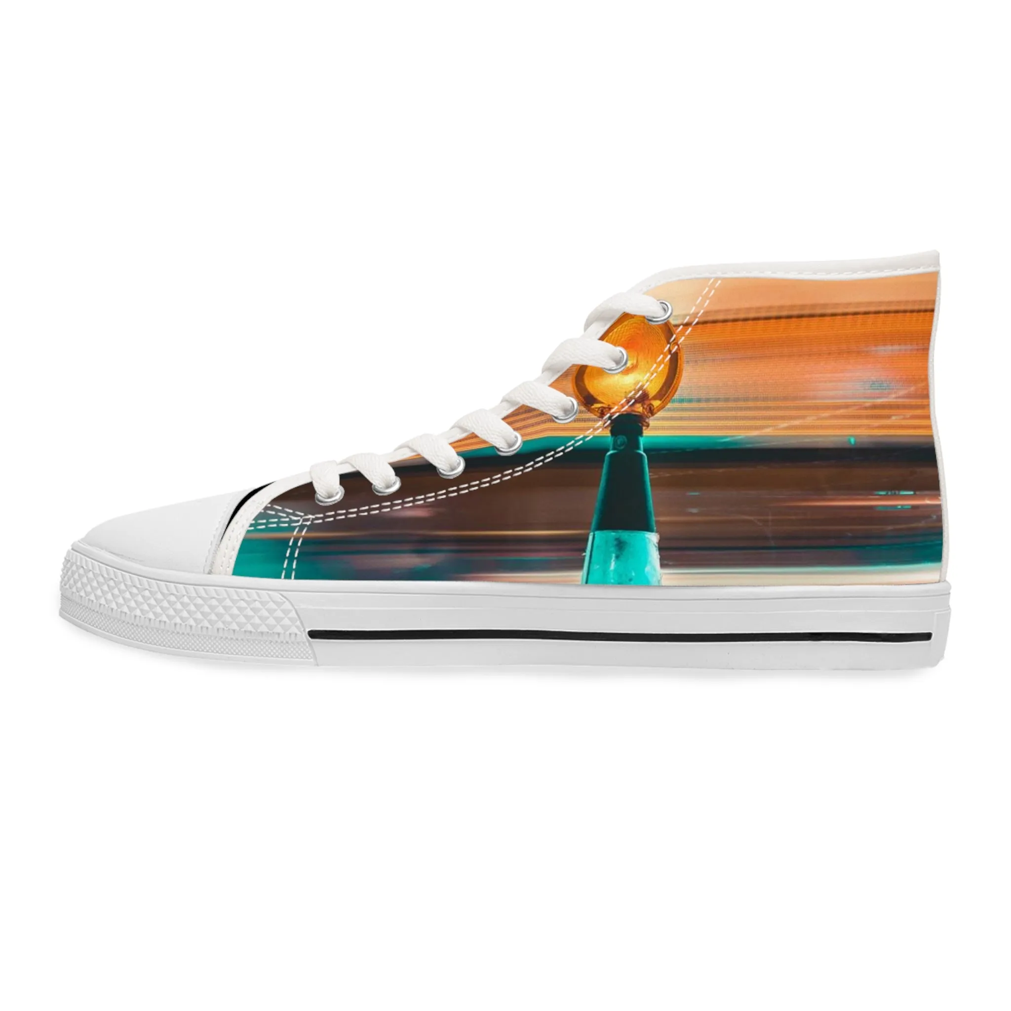 CAUTION -Women's High Top Sneakers