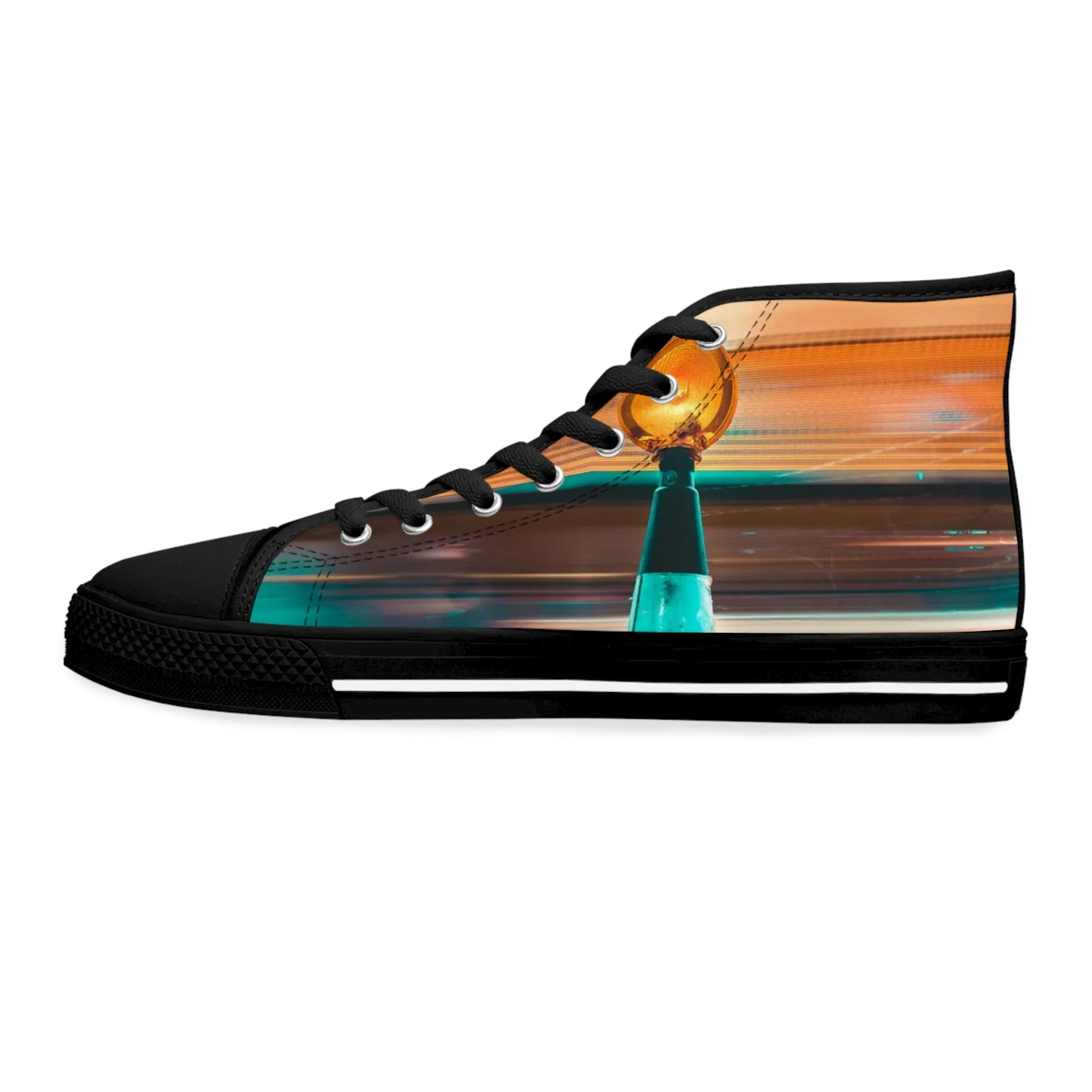 CAUTION -Women's High Top Sneakers