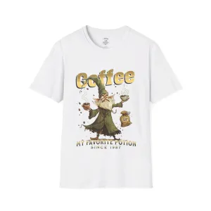 Coffee Conjuror - 'My Favorite Potion Since 1987' Fritzy Wizard Tee