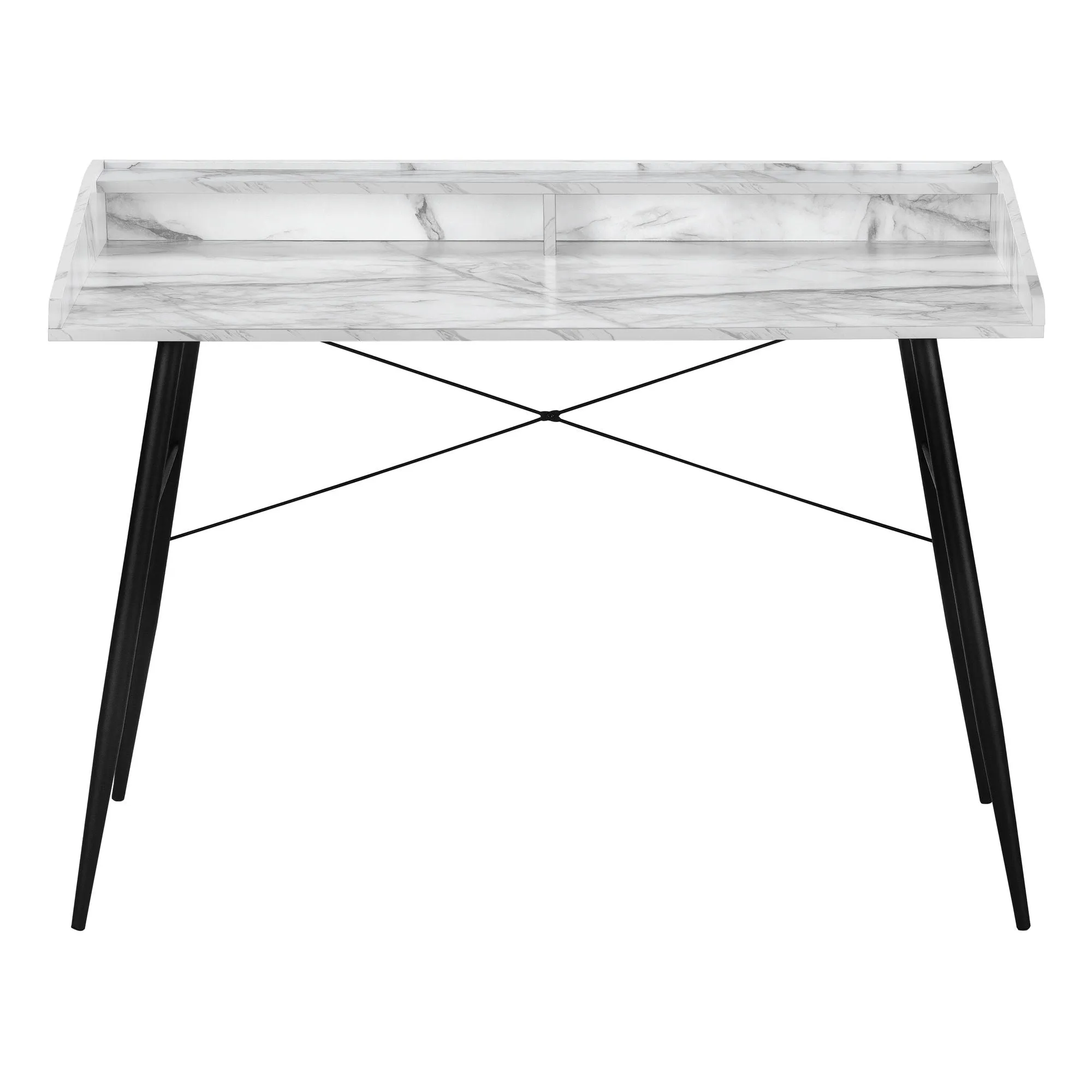 Computer Desk For Home Office, Laptop Storage Shelves, Contemporary & Modern by Couch.com