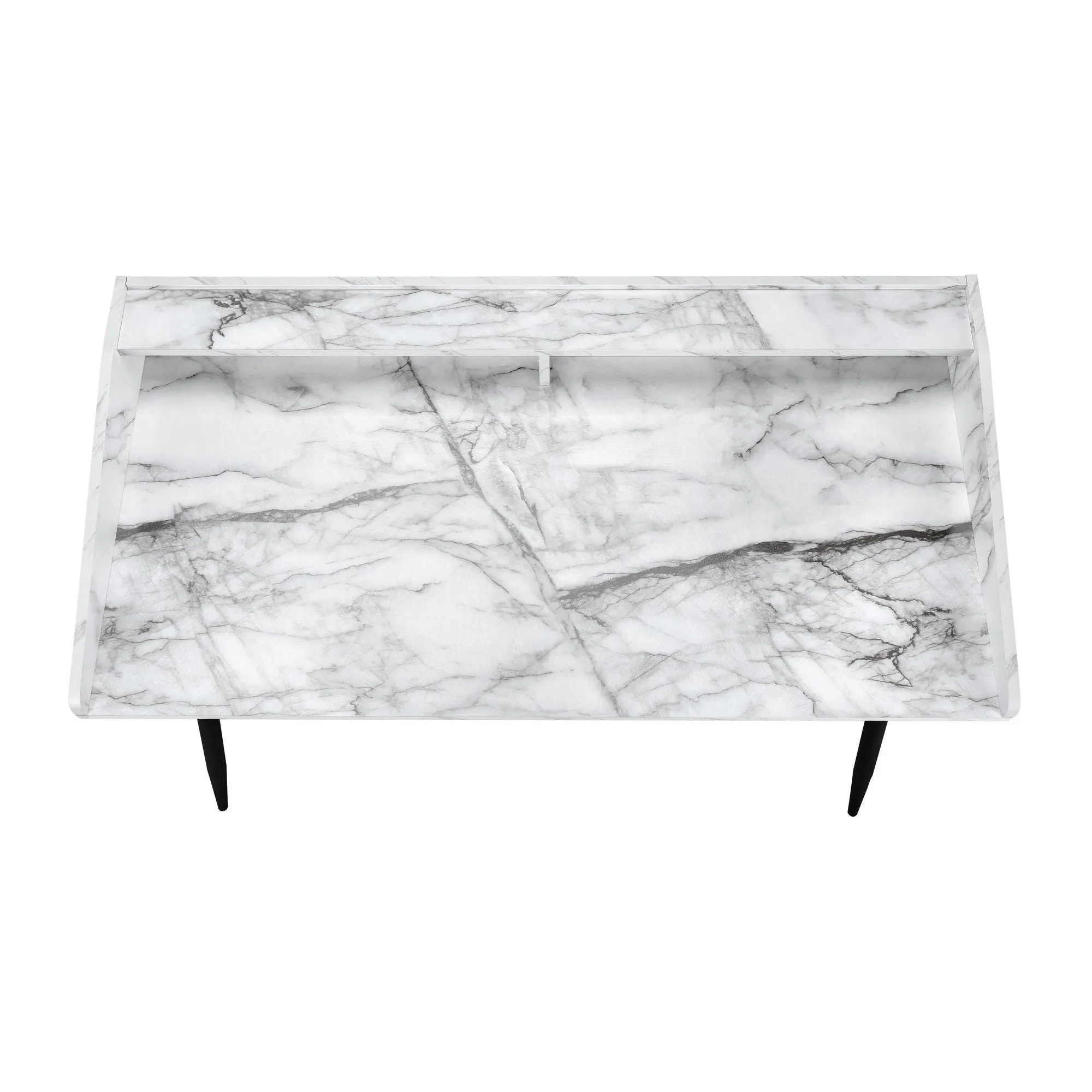 Computer Desk For Home Office, Laptop Storage Shelves, Contemporary & Modern by Couch.com