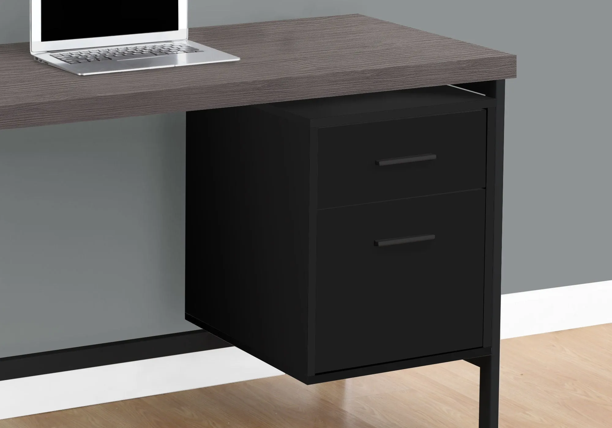 Computer Desk For Home Office, Left, Right Set - Up, Storage Drawers, Modern Design by Couch.com