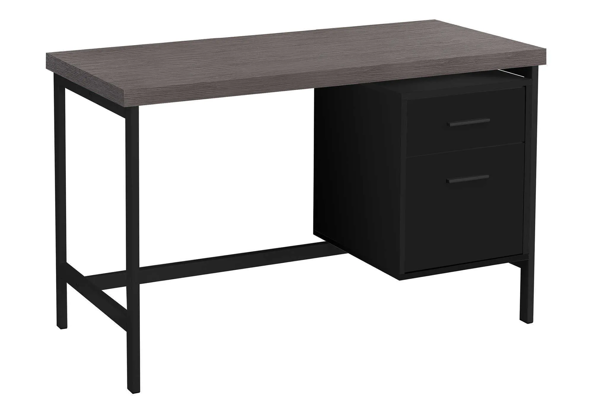 Computer Desk For Home Office, Left, Right Set - Up, Storage Drawers, Modern Design by Couch.com