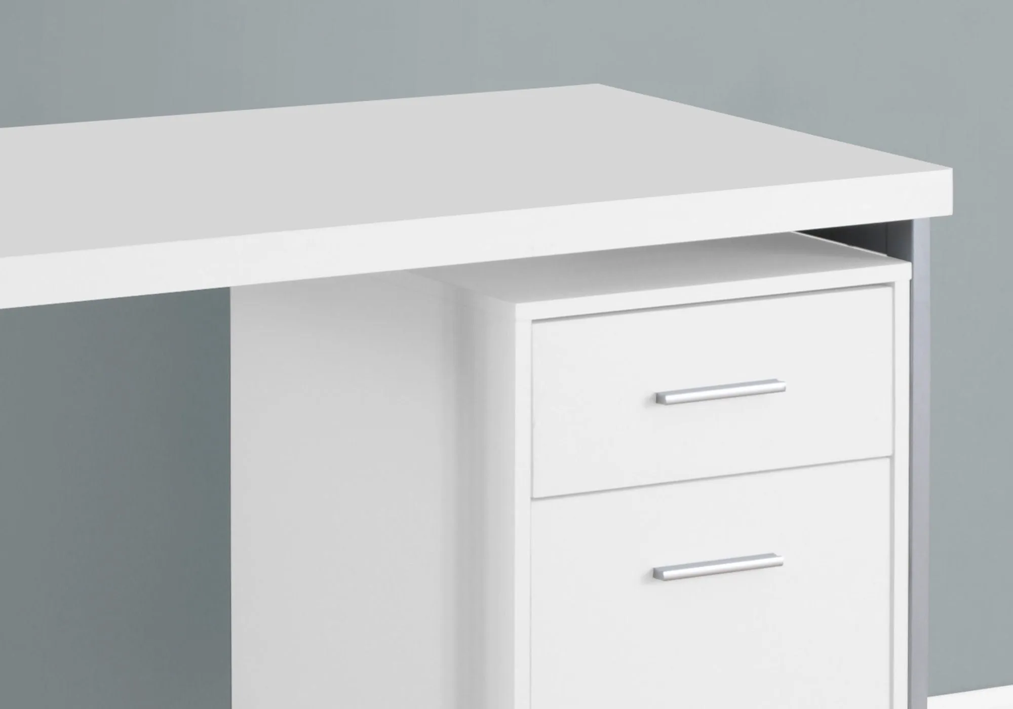 Computer Desk For Home Office, Left, Right Set - Up, Storage Drawers, Modern Design by Couch.com