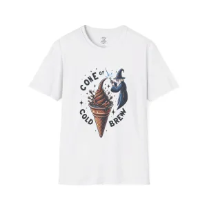 Cone of Cold Brew Shirt - Wizardly Coffee Lover Tee for Gamers and Baristas