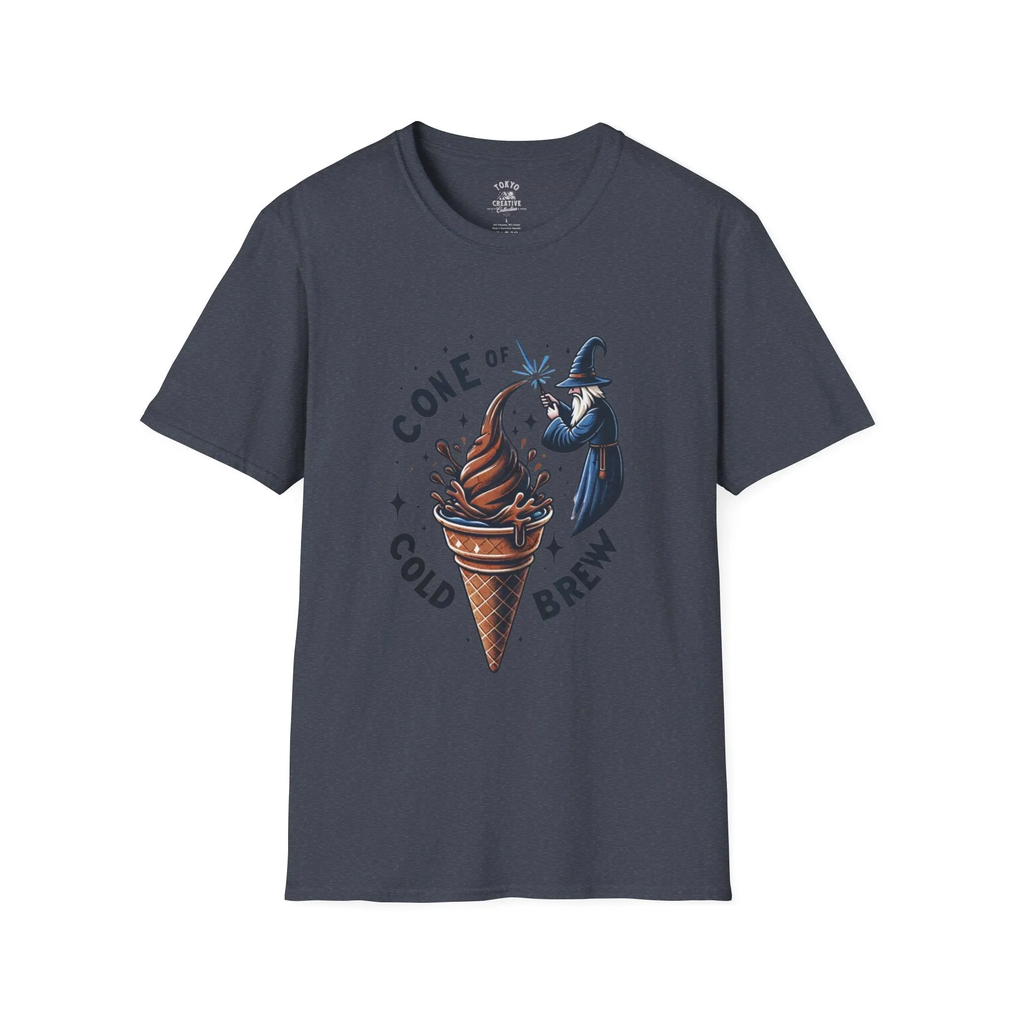 Cone of Cold Brew Shirt - Wizardly Coffee Lover Tee for Gamers and Baristas