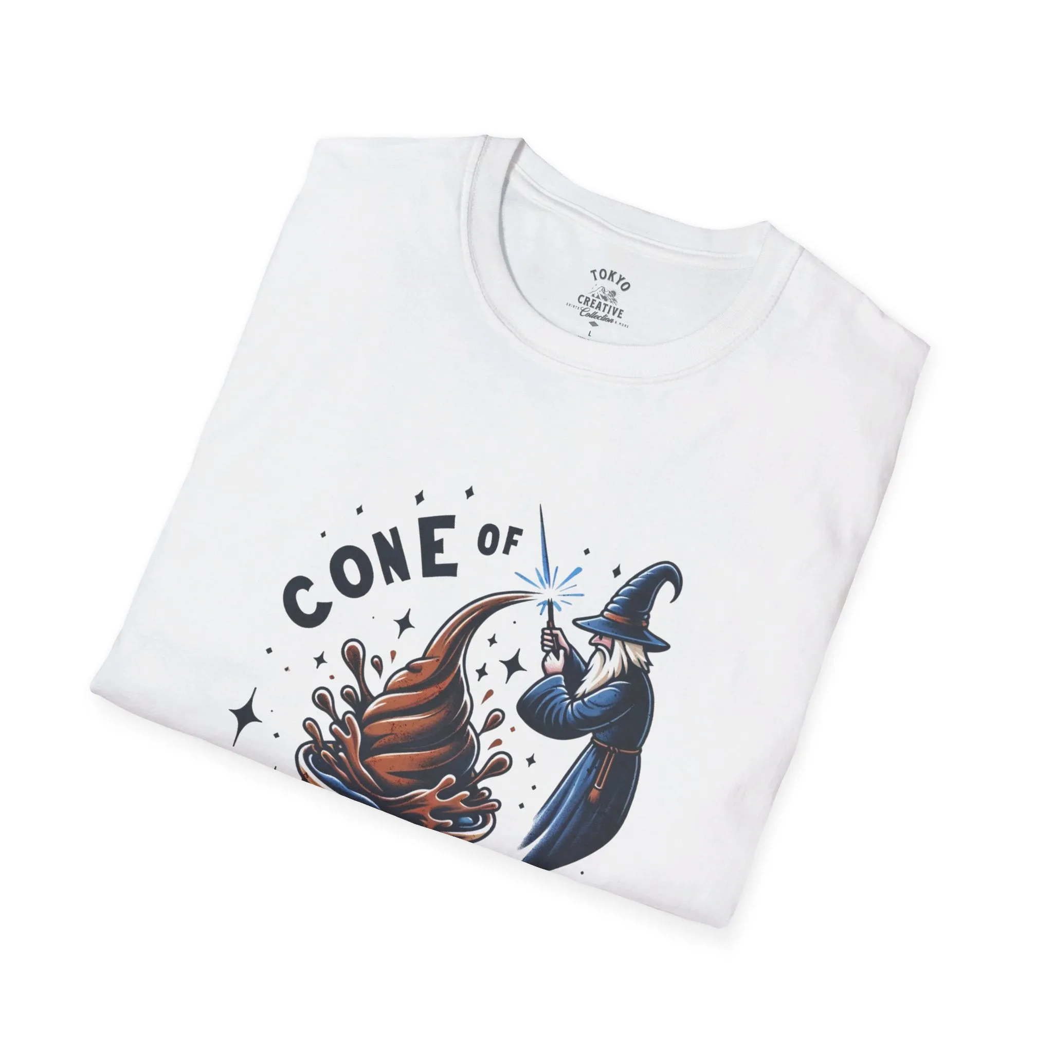 Cone of Cold Brew Shirt - Wizardly Coffee Lover Tee for Gamers and Baristas