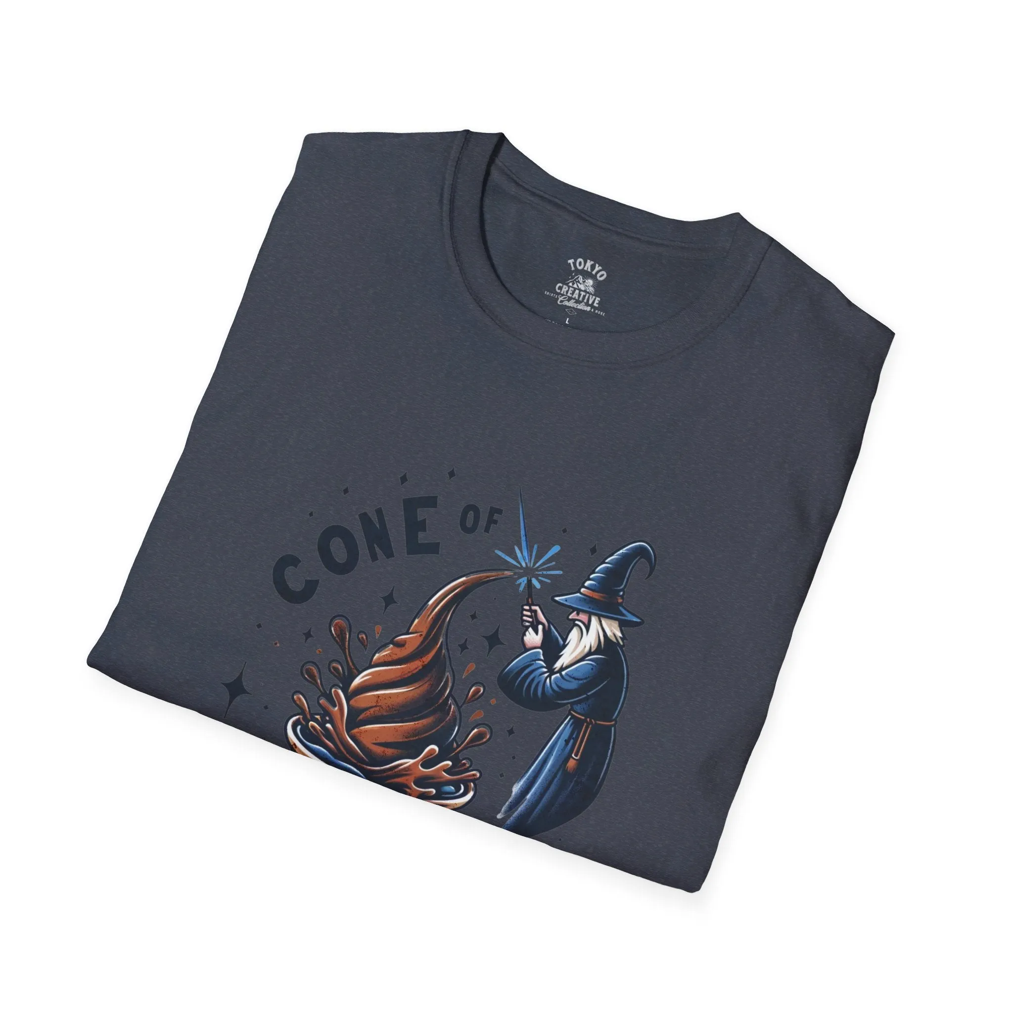 Cone of Cold Brew Shirt - Wizardly Coffee Lover Tee for Gamers and Baristas