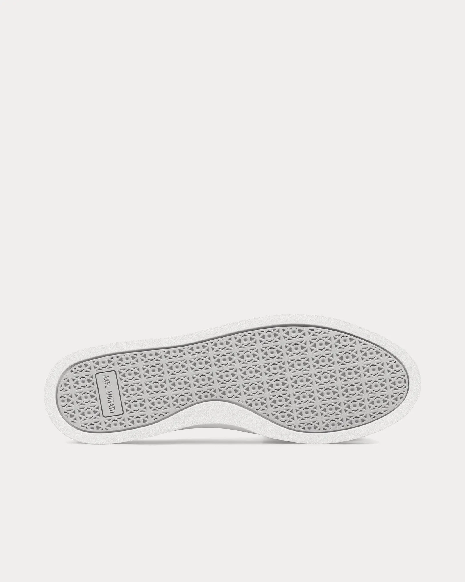 Court Leather Off White / Silver Low Top Sneakers
