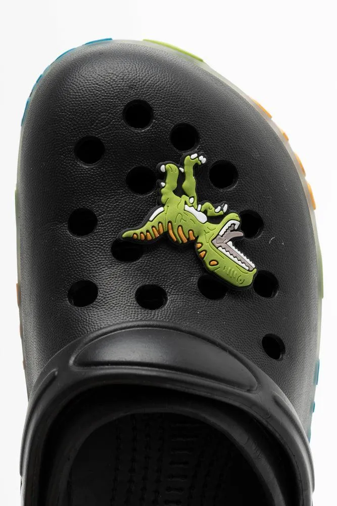 Dinosaur Clog Black