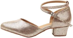 DKZSYIM Women's Professional Latin Dance Shoes Ballroom Wedding Performance Shoes,Model YCL212