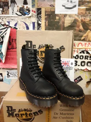 Dr Martens 8265 Black Waxy Made in England  Envy Sole Size 5