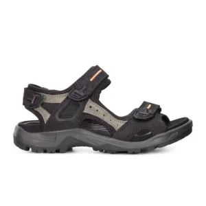 ECCO Yucatan Active Sandal (Men) - Black/Mole/Black