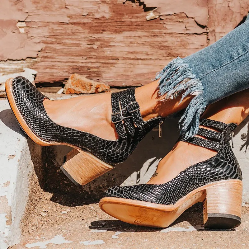 Elegant Belt Buckle Strap Mary Jane Shoes