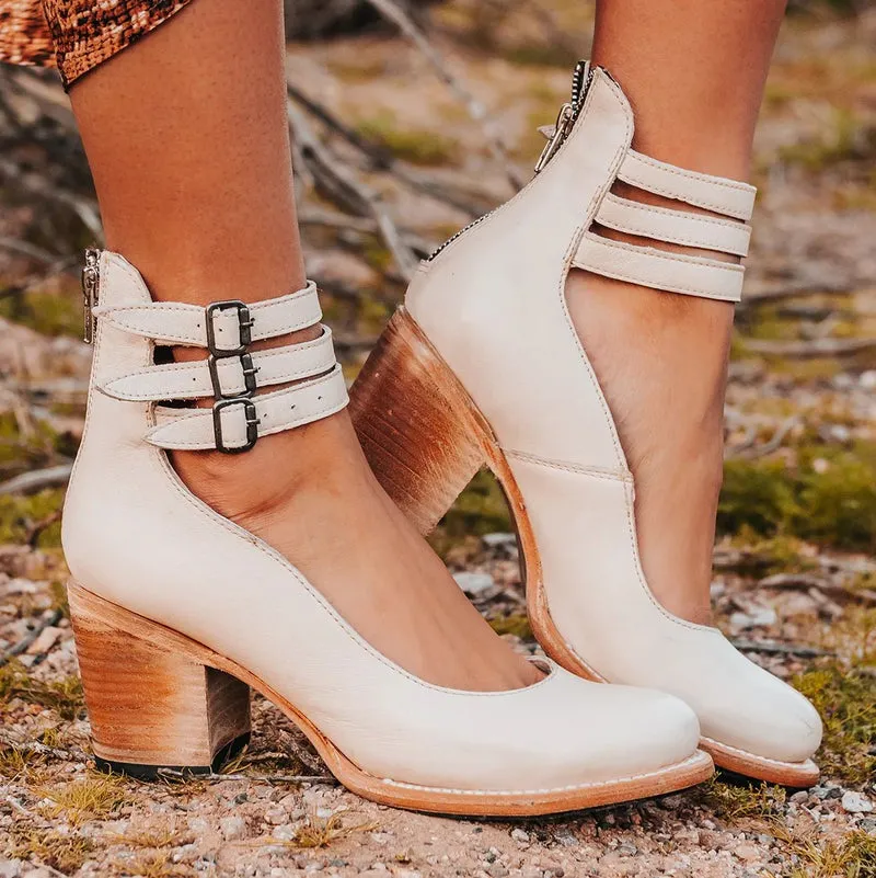 Elegant Belt Buckle Strap Mary Jane Shoes