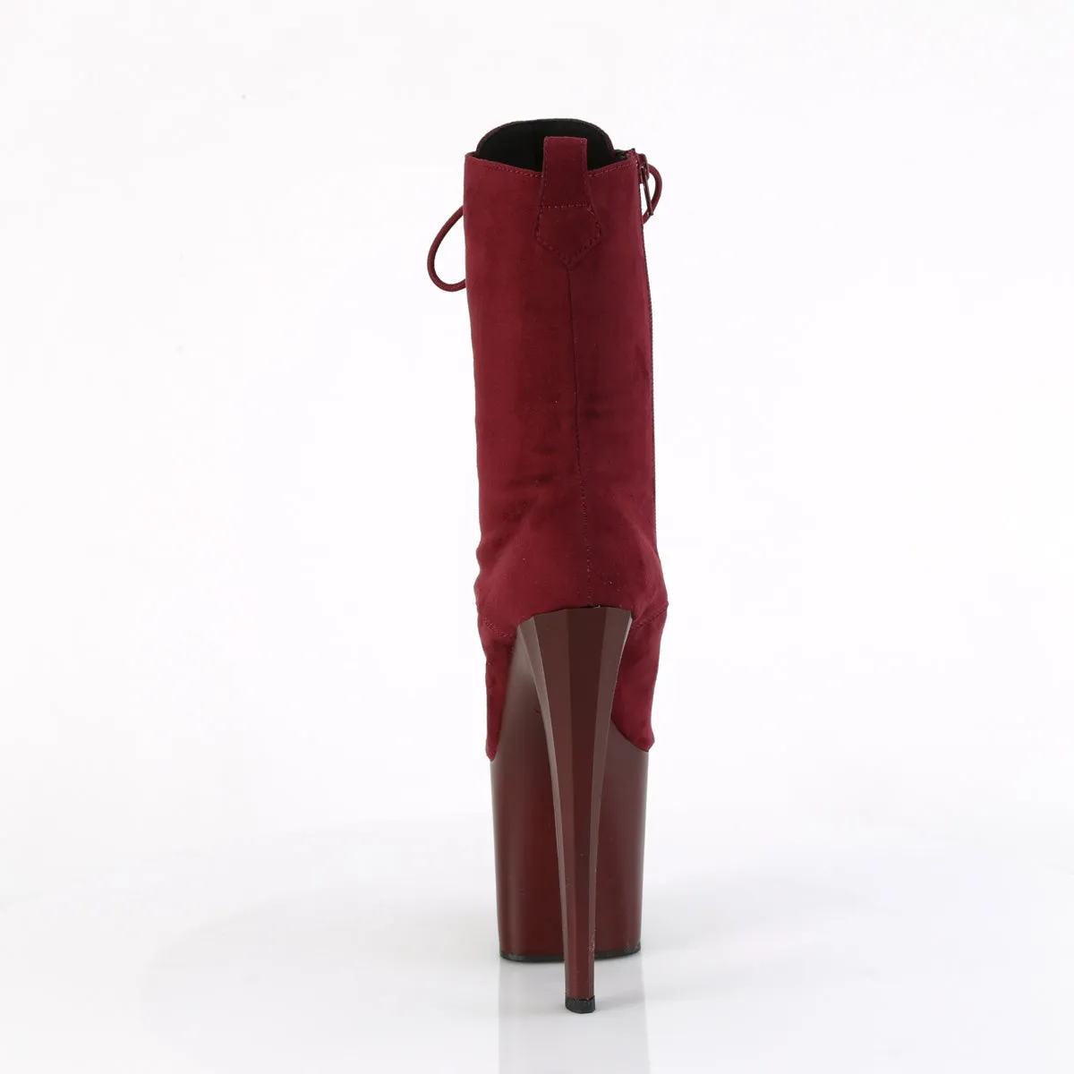 ENCHANT-1040 Pleaser Burgundy Sexy Platform Shoes (Pole Dancing Heels)