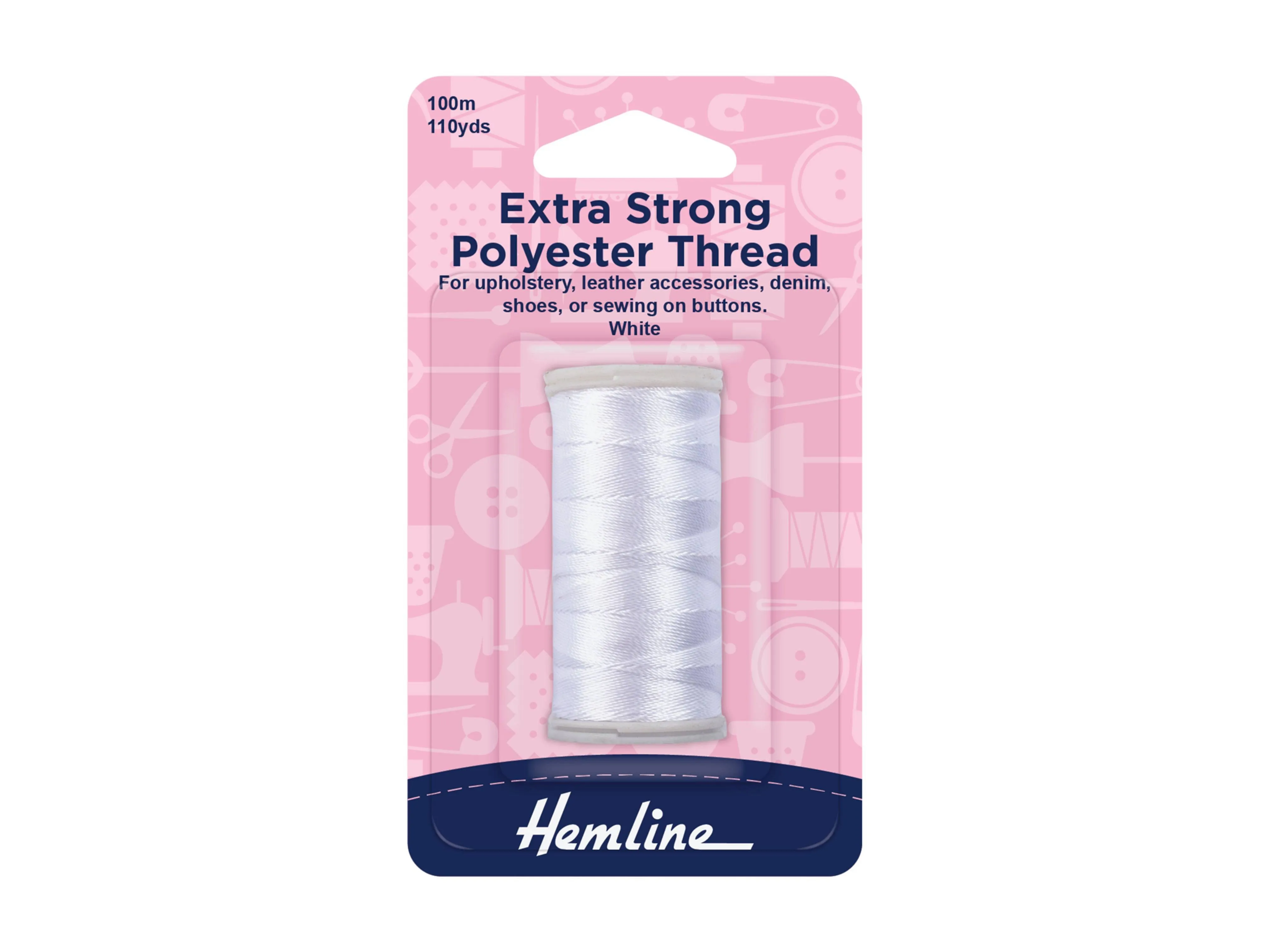 Extra Strong Sewing Thread - 100 Metre Spool