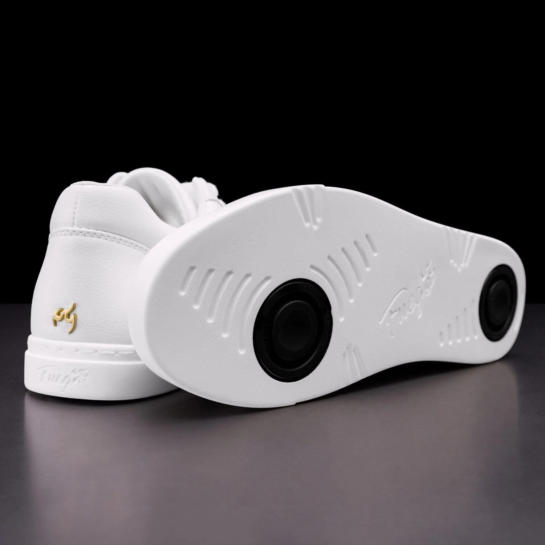 Fuego dance shoes- Low-top | White (In-Store)