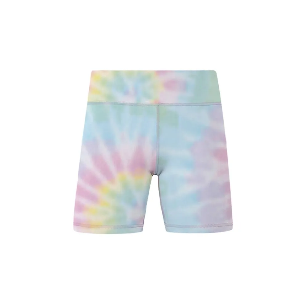 Headster Tie Dye Motion Biker Shorts