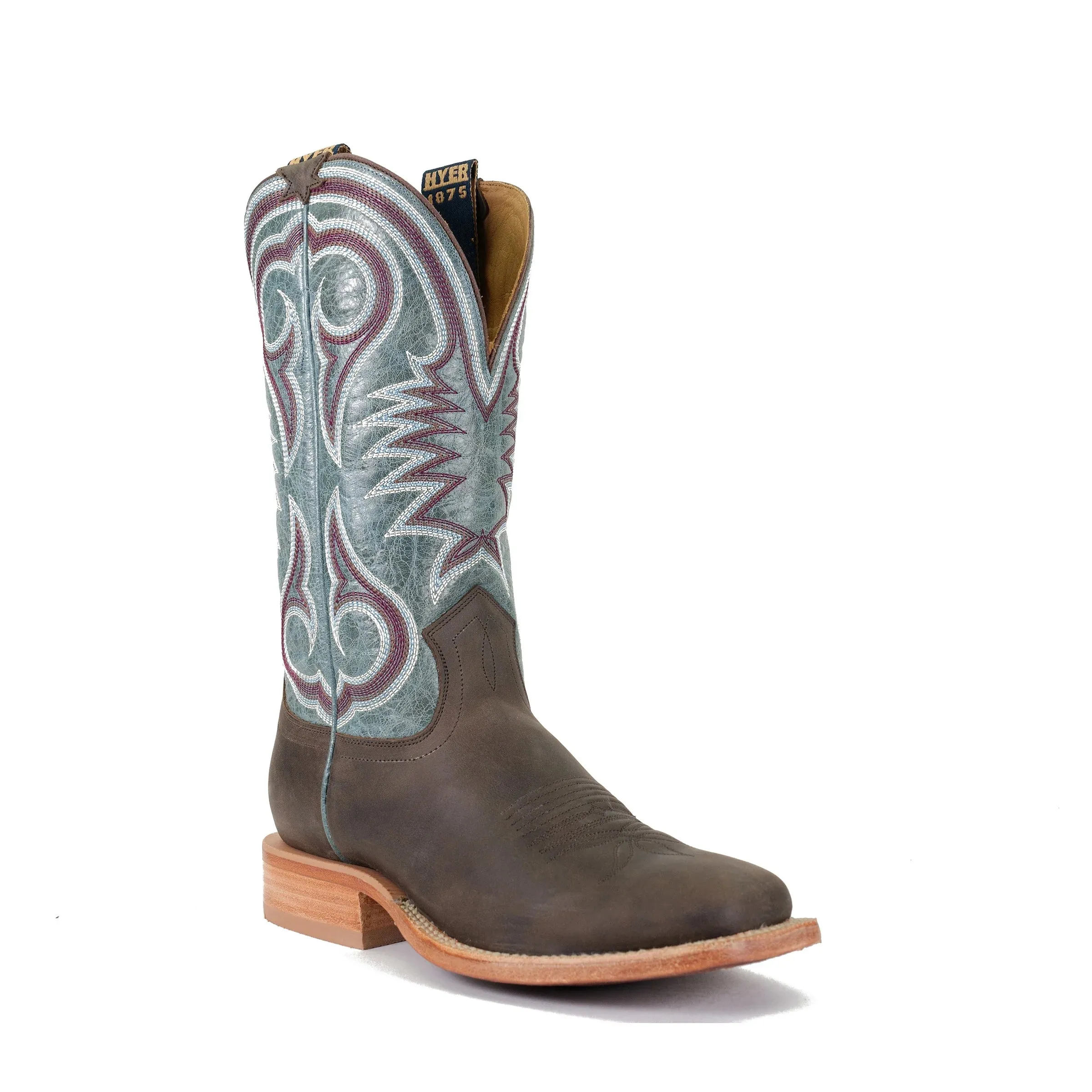 Hyer Codell Boot - Chocolate Denim