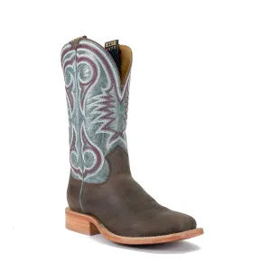 Hyer Codell Boot - Chocolate Denim