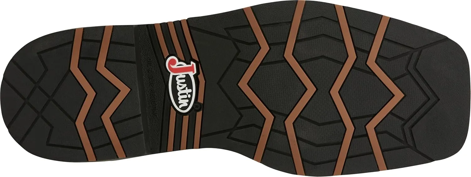 Justin Mens Stampede Bolt Comp Boots