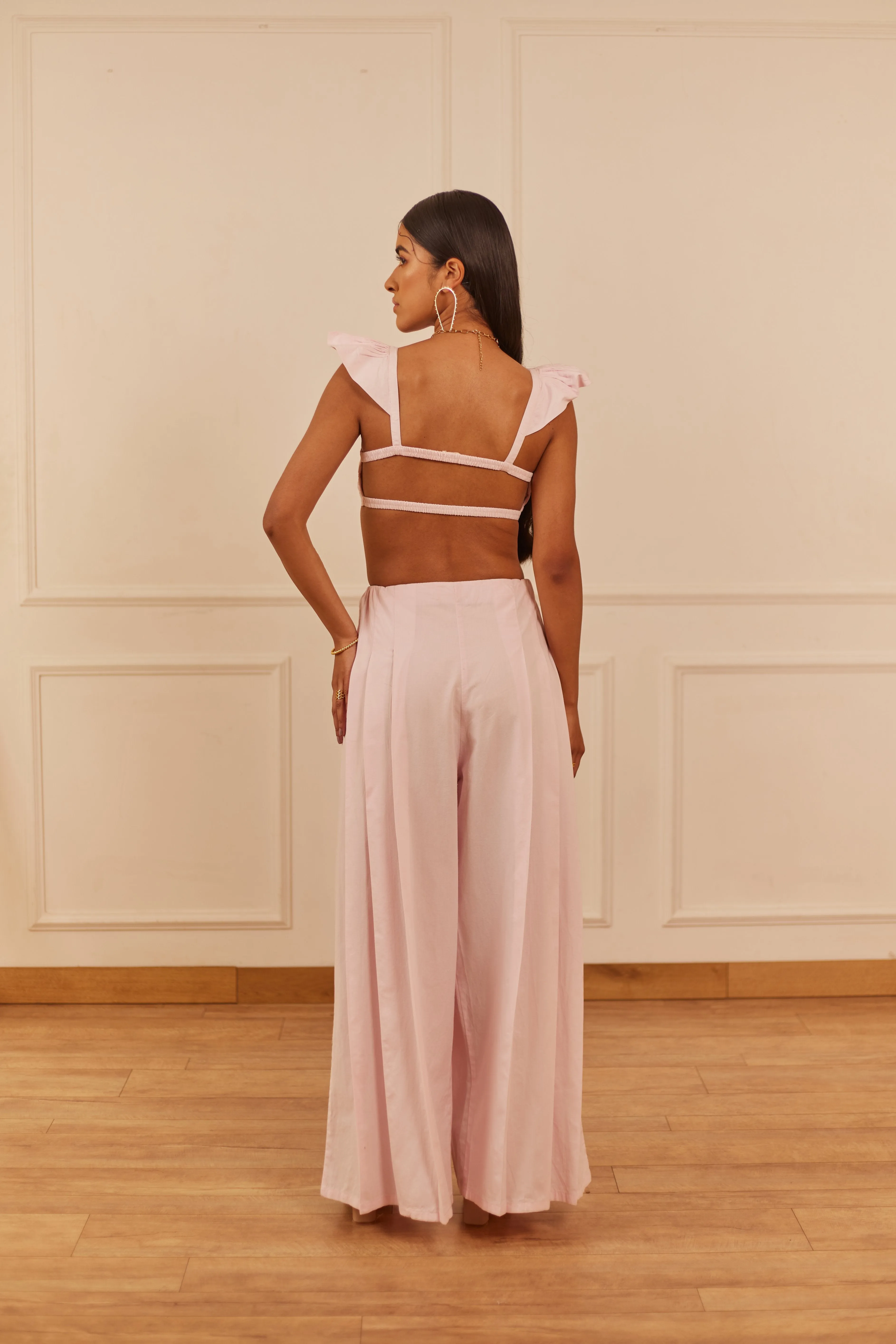 Kamal pleated pants