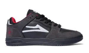 Lakai Telford Low - Public Enemy - Black / Charcoal Suede