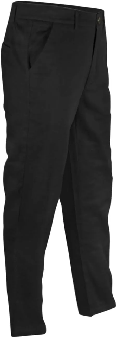 Mens Business Casual Straight Leg Pants Classic Fit Expandable Waist Flat Front Pant Comfy Versatile Travel Trousers
