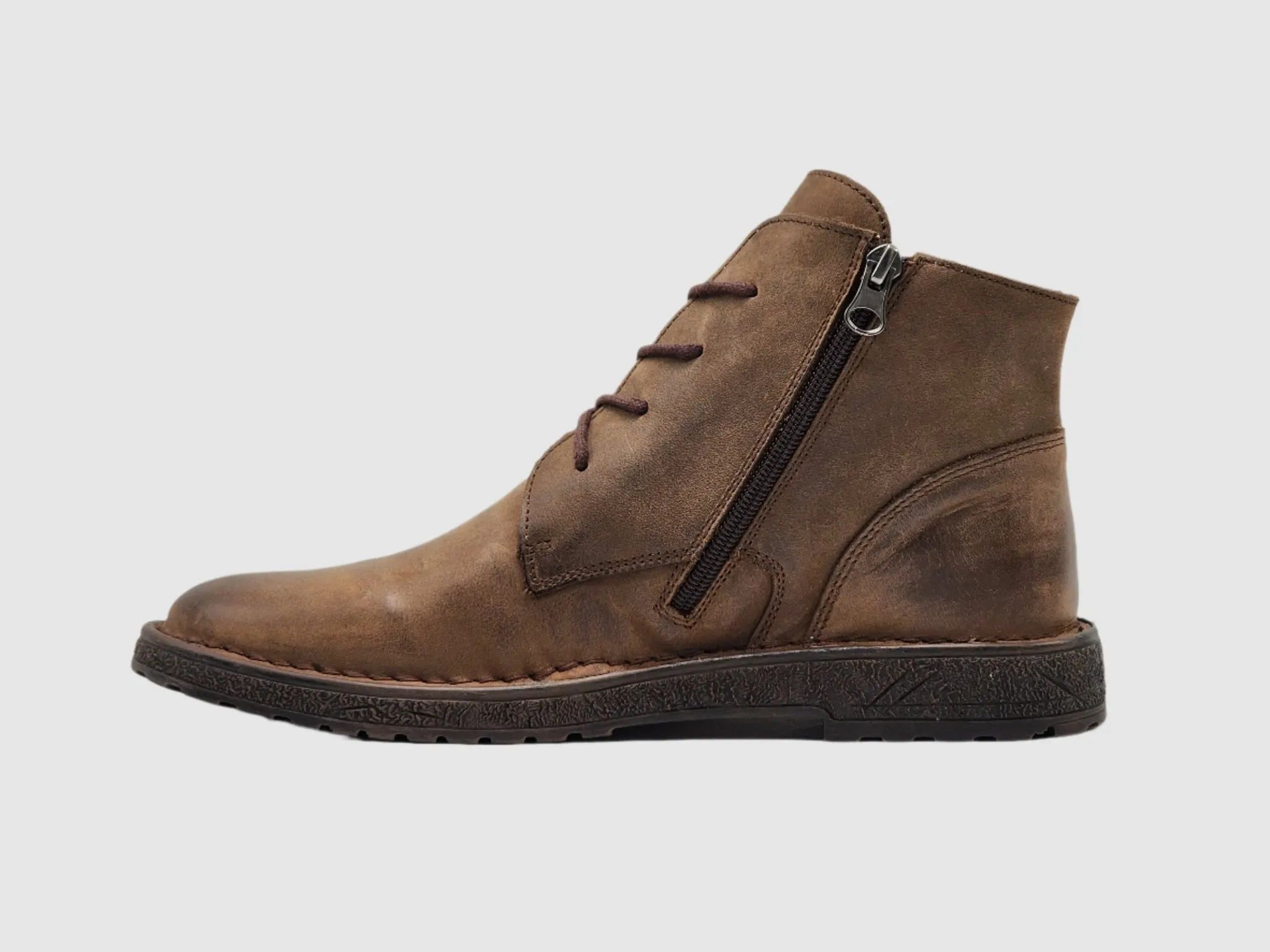 Men's Derby Boots - Brown