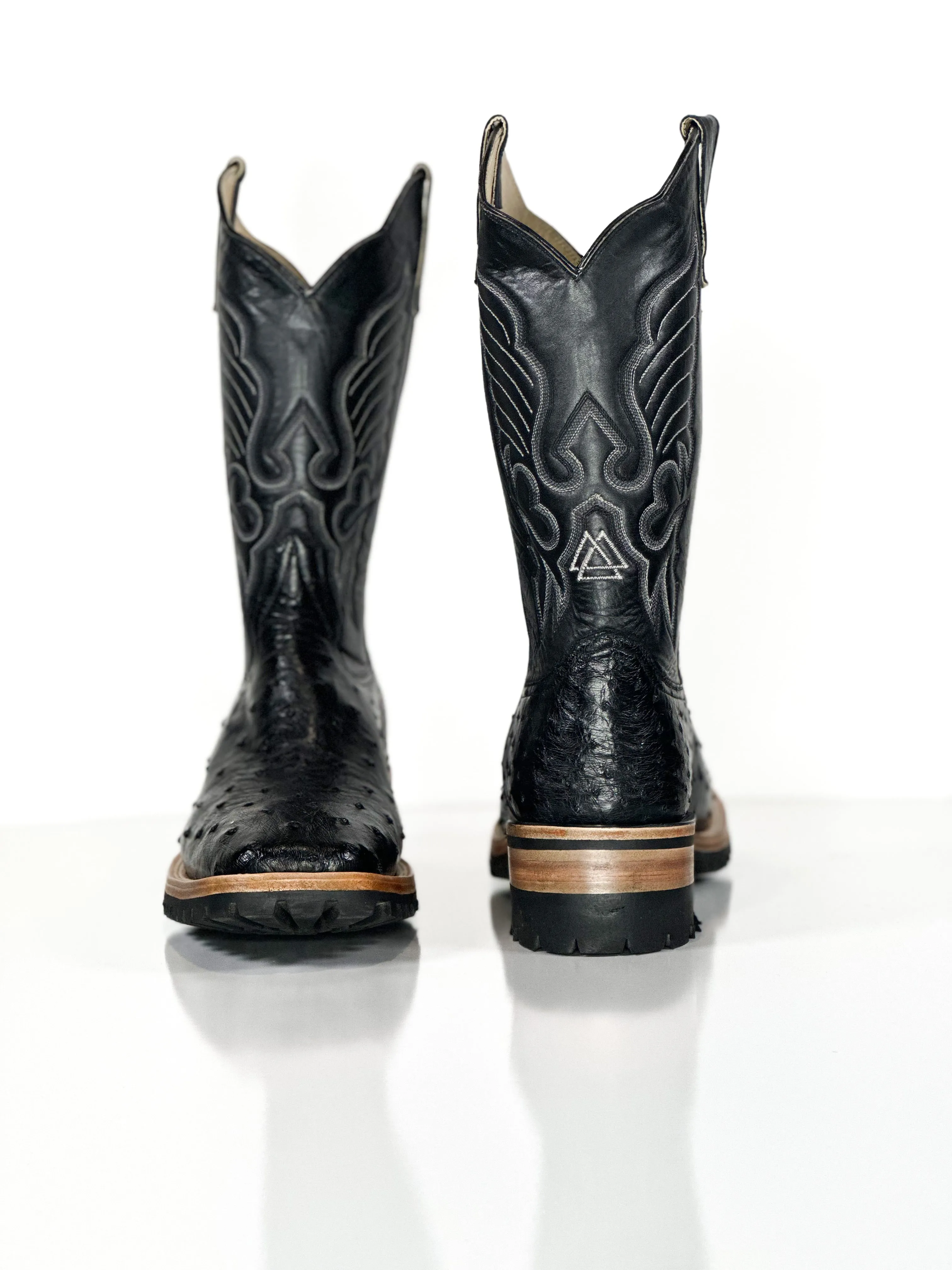 Men’s Ostrich-Work Nice Black