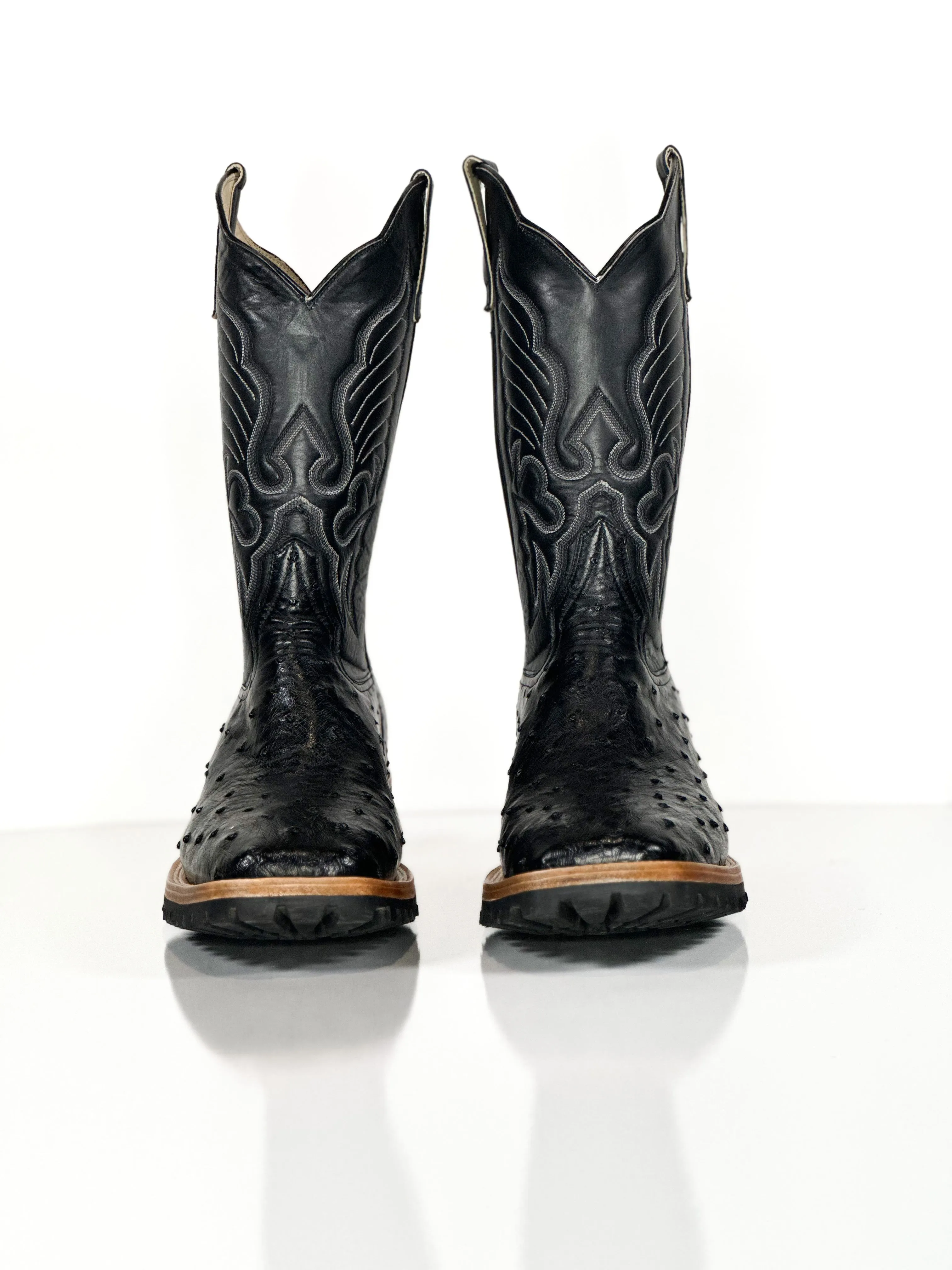 Men’s Ostrich-Work Nice Black