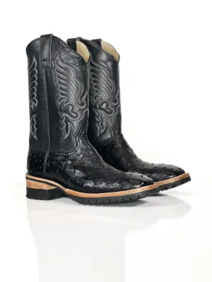 Men’s Ostrich-Work Nice Black