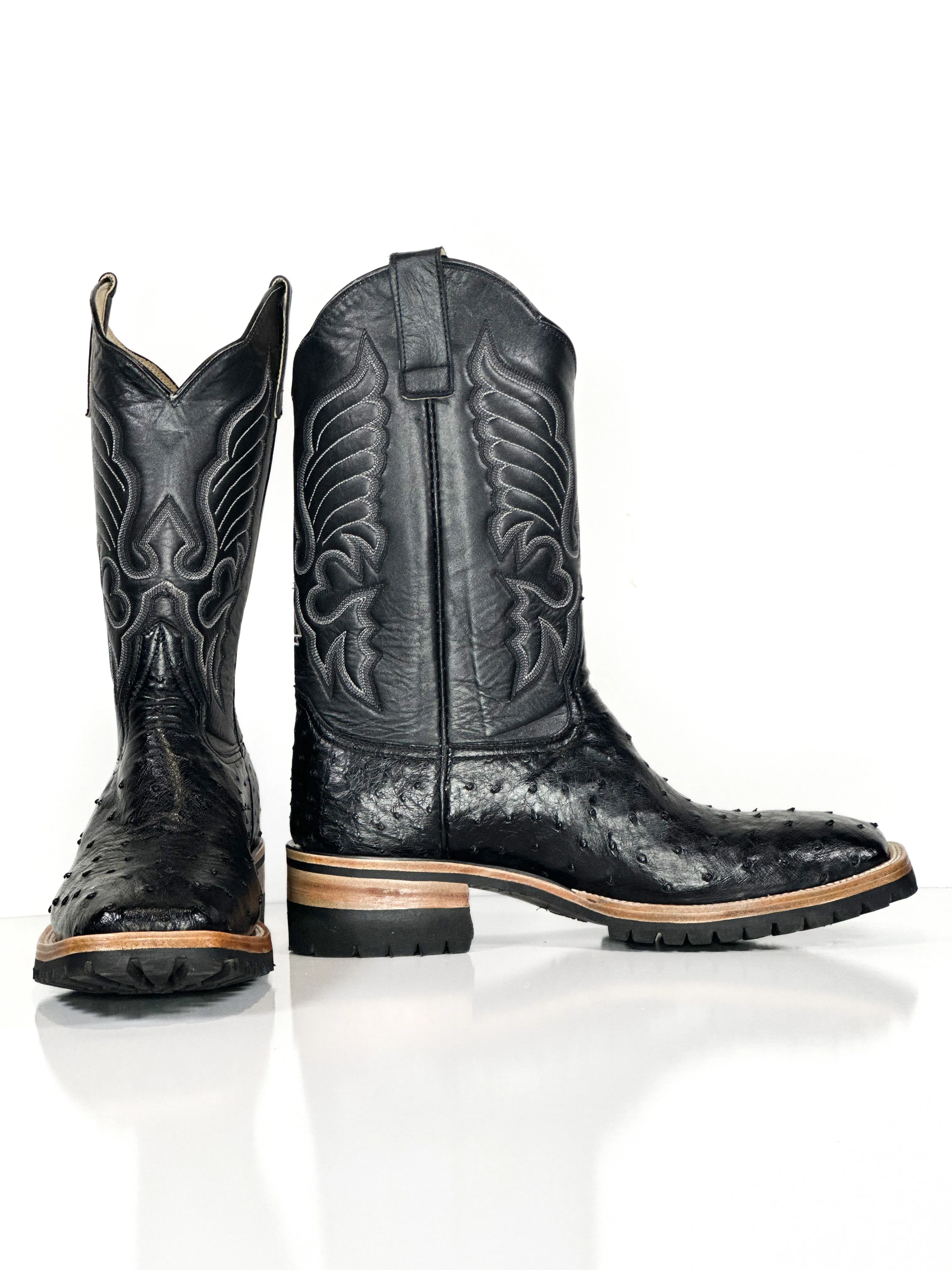 Men’s Ostrich-Work Nice Black