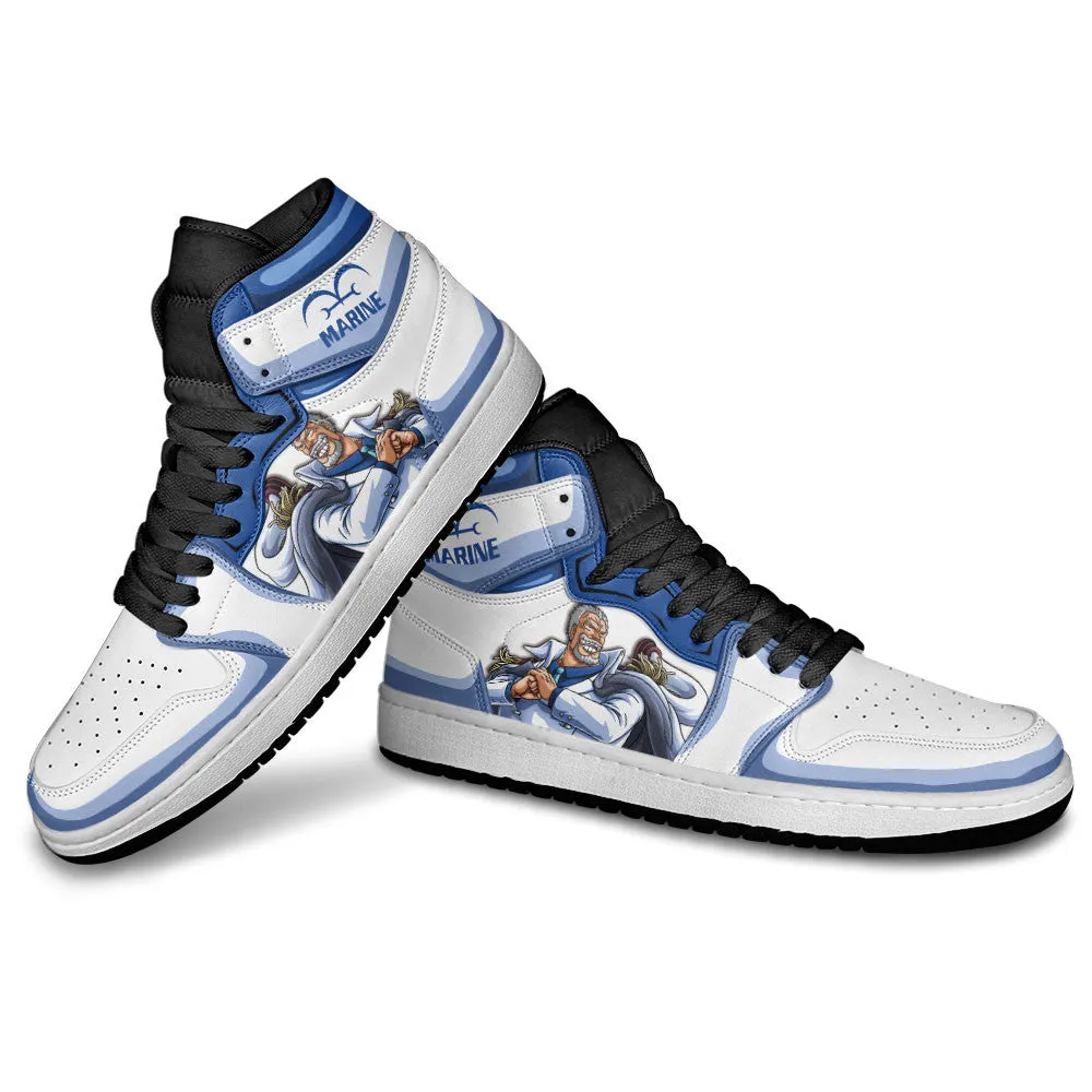 Monkey D Garp Sneakers Custom OP Anime Shoes Gifts