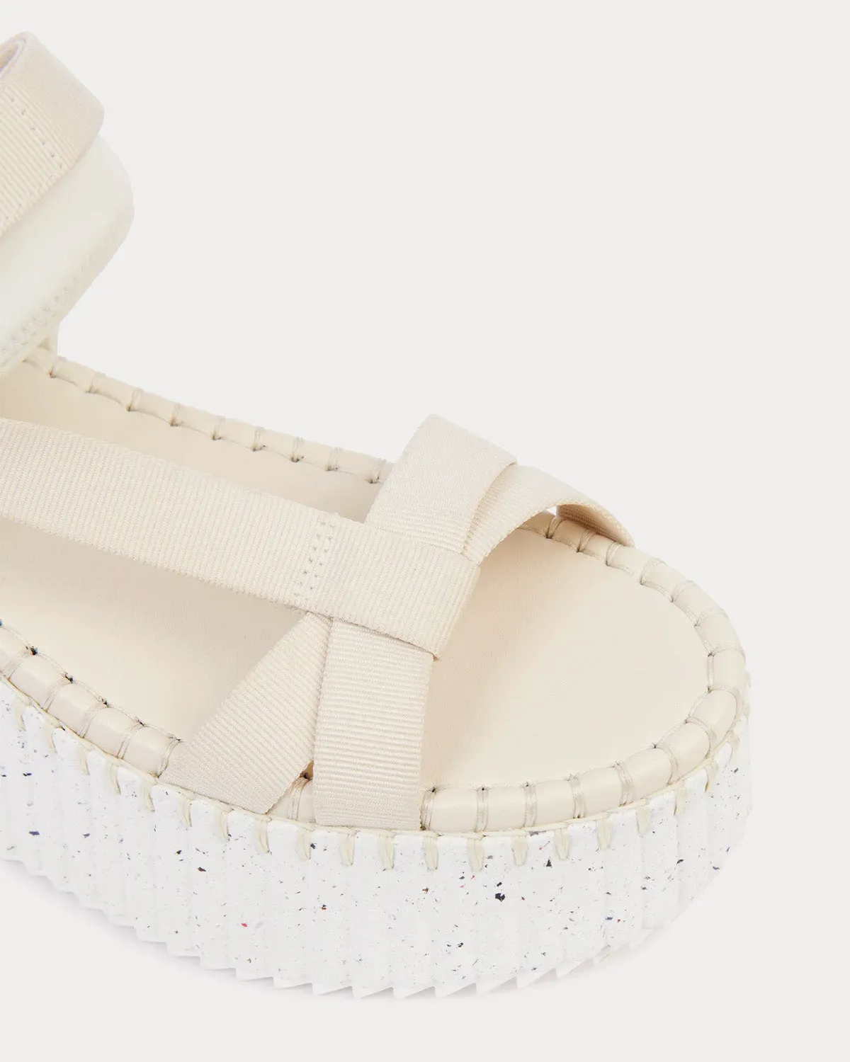 Nama Wedge Natural Sandals